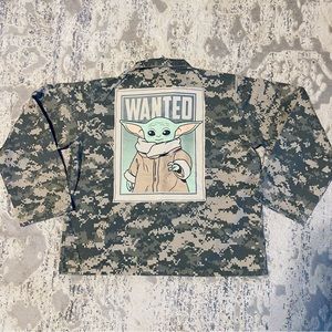 Baby Yoda Army Jacket